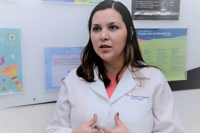 Infectologista Angélica Novaes