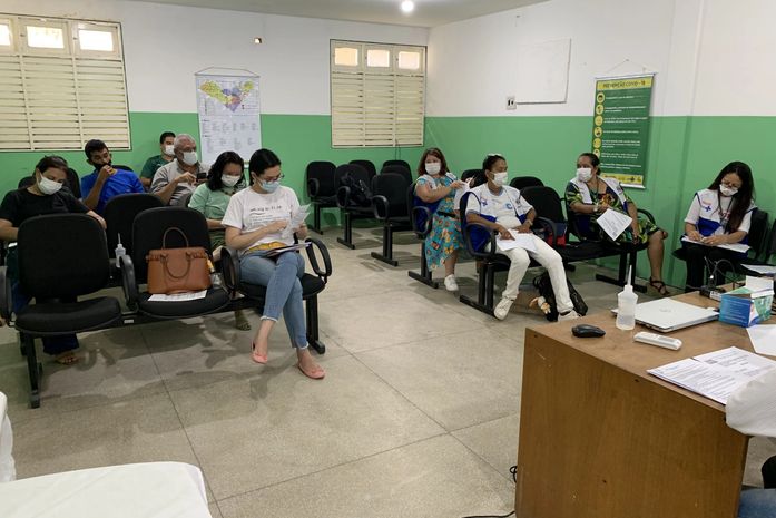 Secretário de Saúde participa de reunião extraordinária do Conselho Municipal de Saúde, em Palmeira