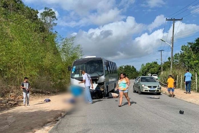Acidente aconteceu na Ladeira do Pilar