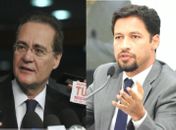 Renan Calheiros e Rodrigo Cunha