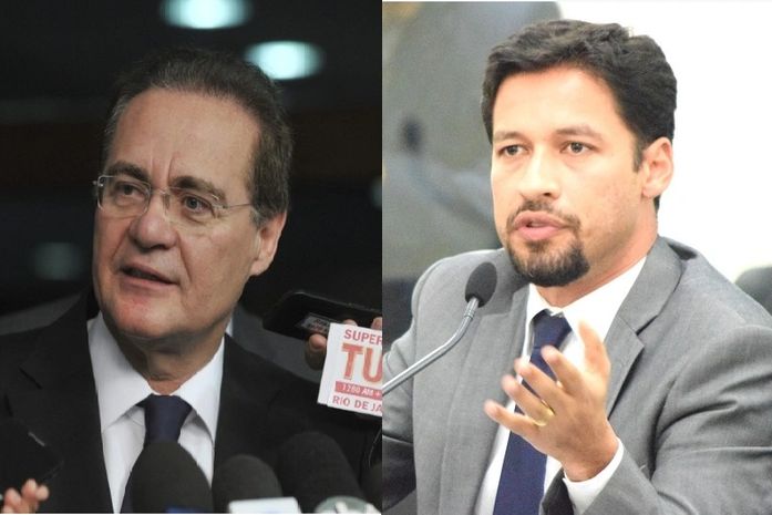 Renan Calheiros e Rodrigo Cunha