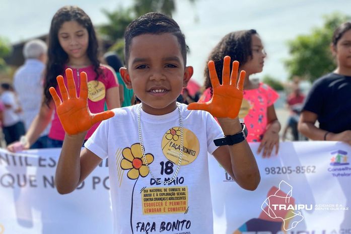 Traipu realiza caminhada de conscientização e combate à exploração infanto-juvenil