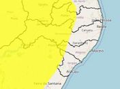 Inmet emite alerta de perigo potencial de baixa umidade do ar para 13 municípios do Alto Sertão de AL