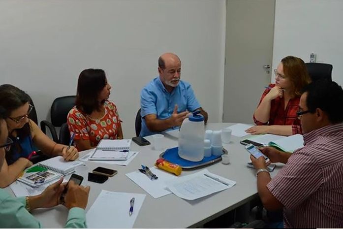 Integrantes do Conselho de secretarias Municipais de Saúde de Alagoas (Cosems)