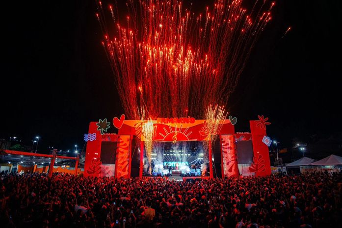 Primeiro dia do Festival Primaverão é marcado por muita música e diversão em Traipu