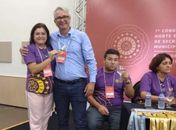 Alex Tenório, gerente de Vigilância em Saúde Ambiental, recebeu a premiação.