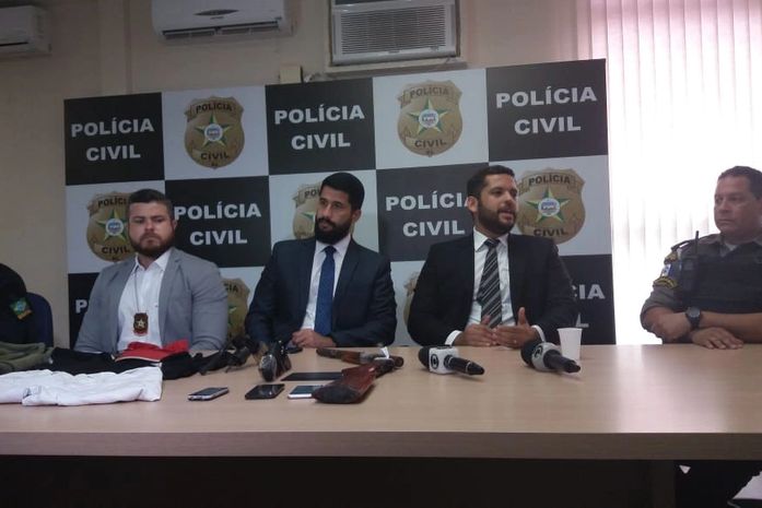 Delegados realizaram uma coletiva para conceder detalhes do caso