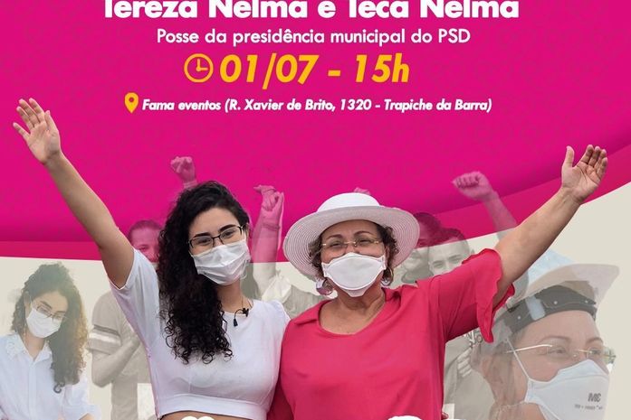 Teca e Tereza Nelma lançam pré-candidaturas em evento nesta sexta