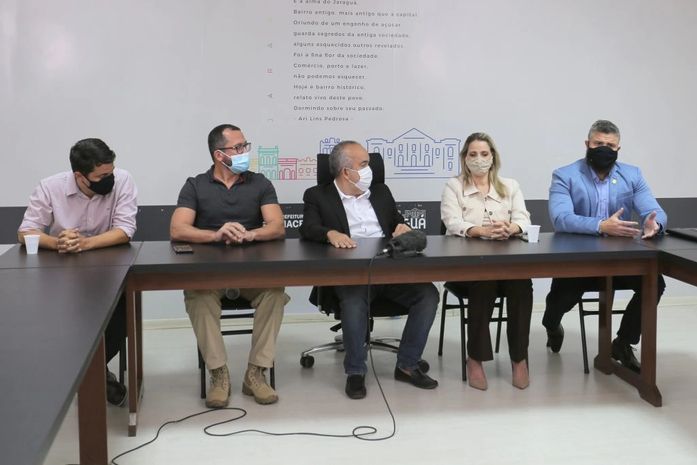 Secretários municipais e o presidente da Abrasel enfatizaram a importância do distanciamento social neste período