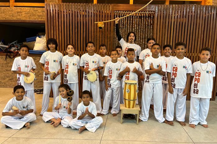 Assistência Social de Santana do Mundaú oferta aulas de capoeira para jovens do CRAS