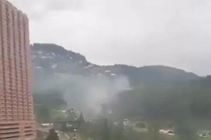 Polícia colombiana queima maconha e moradores inalam fumaça: “Grogue”