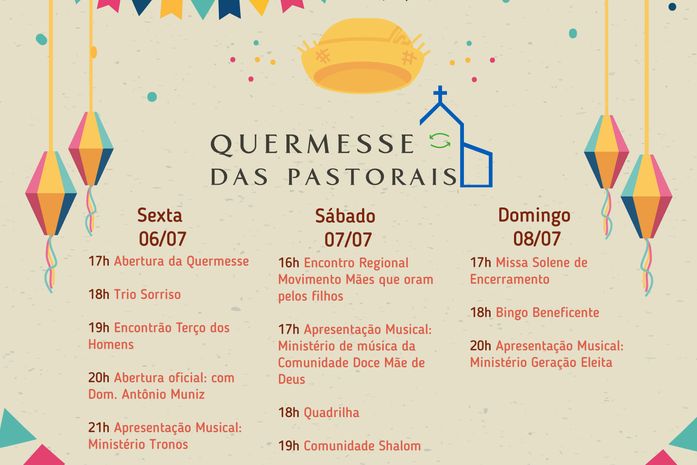 Segunda edição da Quermesse das Pastorais será realizada no Parque Shopping