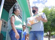 Prefeitura de Penedo leva assistência social para famílias da comunidade Ponta Mofina