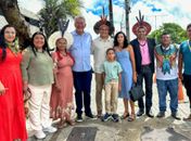 Paulão participa da posse do líder indígena Antônio Kalankó 