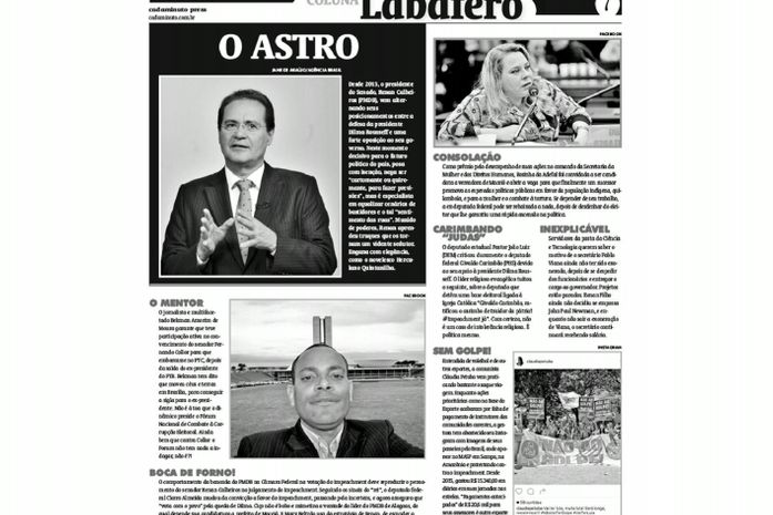 Coluna publicada na Edição 126 do jornal semanal do Grupo CadaMinuto