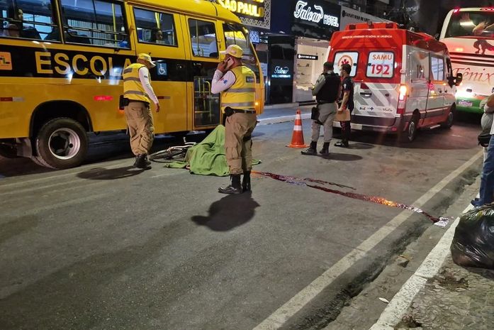 Adolescente de 14 anos morre após ser atropelado por ônibus no Centro de Arapiraca