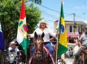 Prefeita Eronita Sposito marca presença pelo segundo ano consecutivo na Cavalgada de São José