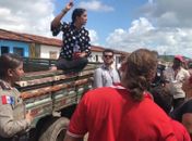 Polícia cumpre reintegração de posse em conjunto habitacional em Matriz do Camaragibe