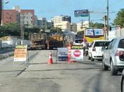 Após caos no trânsito, prefeitura notifica empresa que faz obras na Avenida Gustavo Paiva