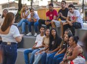 Bate-Papo na Praça reúne jovens retirados do trabalho infantil e desprotegido