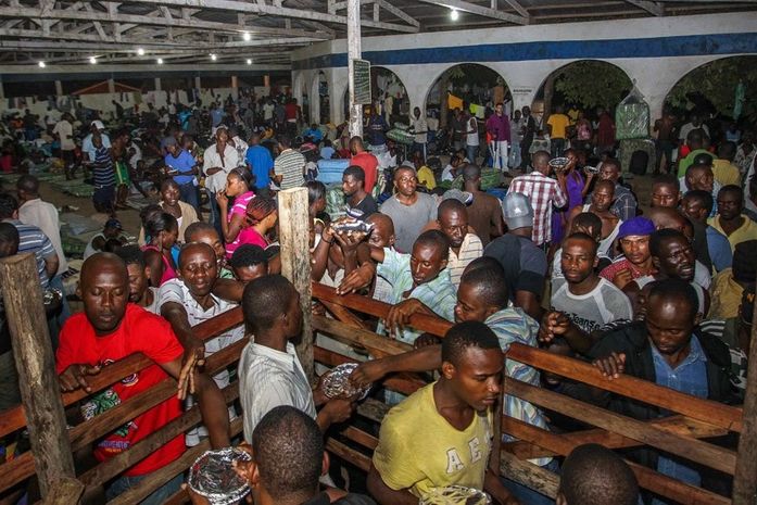 Refugiados haitianos