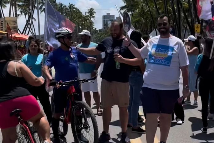 Fefa Hollanda realiza ação na Rua fechada: “Sentimento é de gratidão”