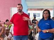 Vereador Fernando Hollanda participa de mutirão da saúde no Santa Maria