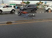 Motociclista morre após acidente envolvendo caminhão na Avenida Menino Marcelo