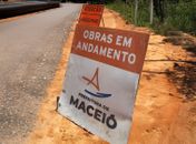 Obra de drenagem interdita trecho da Av. Roberto Mascarenhas Brito no domingo (9)