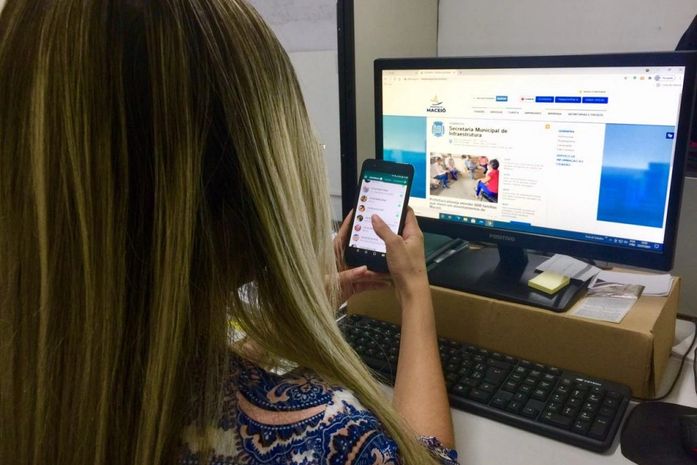 Maceioenses aprovam atendimento via WhatsApp para serviços da Infraestutura