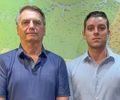 Bolsonaro e Caio Bebeto