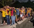 Confusão após CRB x Sport termina com dezenas de torcedores detidos no Rei Pelé, em Maceió