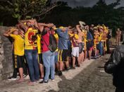 Confusão após CRB x Sport termina com dezenas de torcedores detidos no Rei Pelé, em Maceió