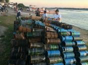 Fiscalização apreende 1,3 mil armadilhas aquáticas