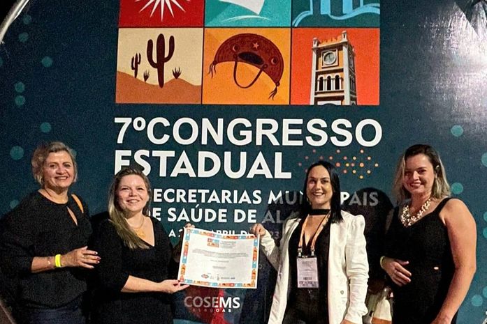 Arapiraca conquista 1° lugar em trabalhos apresentados no Congresso Estadual de Secretarias Municipais de Saúde