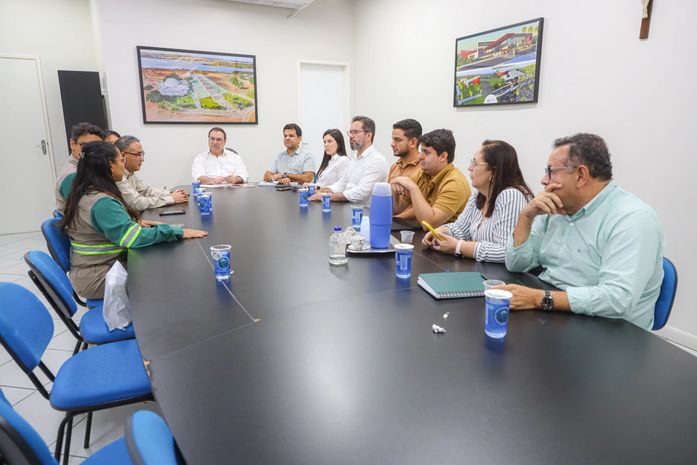 Prefeito Luciano recebe direção de mineradora chinesa que comprou MVV em Craíbas