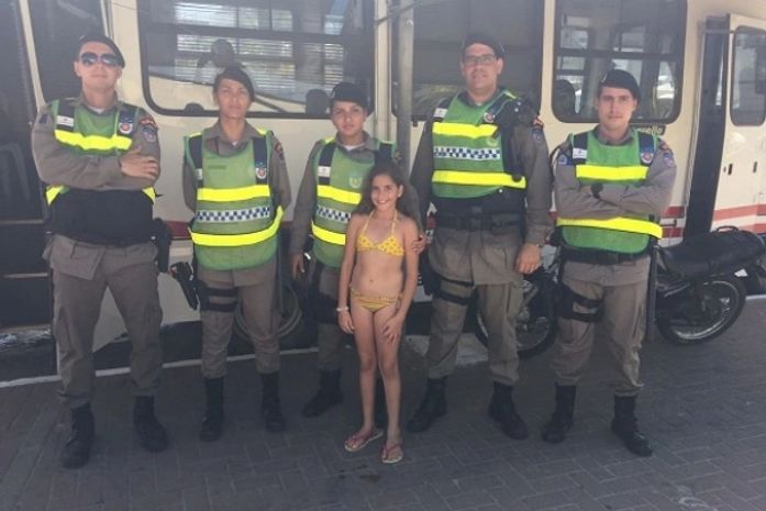 Militares encontraram os pais da criança