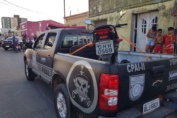 Helicóptero da SSP localiza e recupera moto roubada em Arapiraca