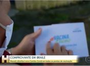 Edição do Jornal Hoje destaca pioneirismo de Maceió ao criar o cartão em braile 