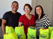 Tainá Veiga inicia entrega de kits de educação física para escolas canoenses