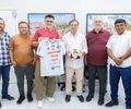 Prefeito Luciano recebe visita do tetracampeão mundial Ricardo Rocha