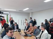 Governador Paulo Dantas e cúpula da SSP