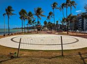 Posto 7 recebe fonte interativa com jatos de água de até 4 metros