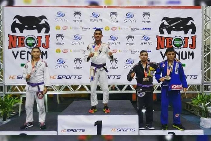 Atleta alagoano é campeão no Nordeste Open de Jiu-Jitsu