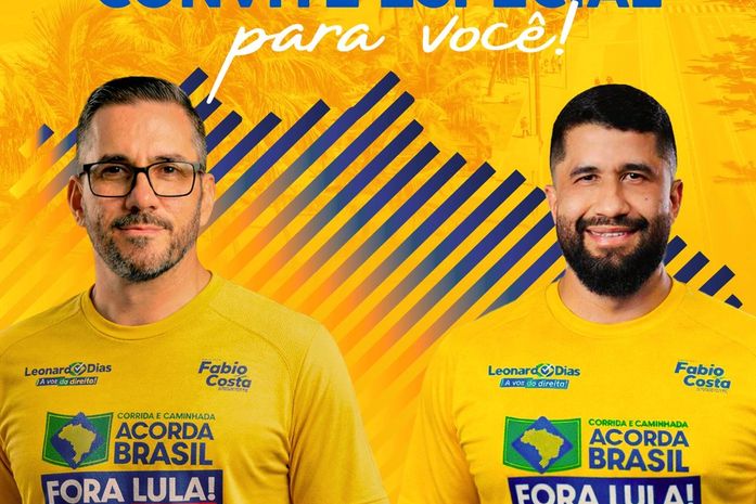 Leonardo Dias e Delegado Fabio Costa anunciam corrida “Acorda Brasil”, em Maceió