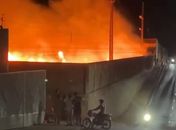 Incêndio atinge clube BNB em Batalha; Bombeiros atuam no combate às chamas