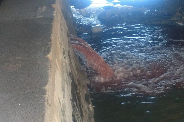 BRK é autuada por lançamento irregular de esgoto no Riacho Salgadinho