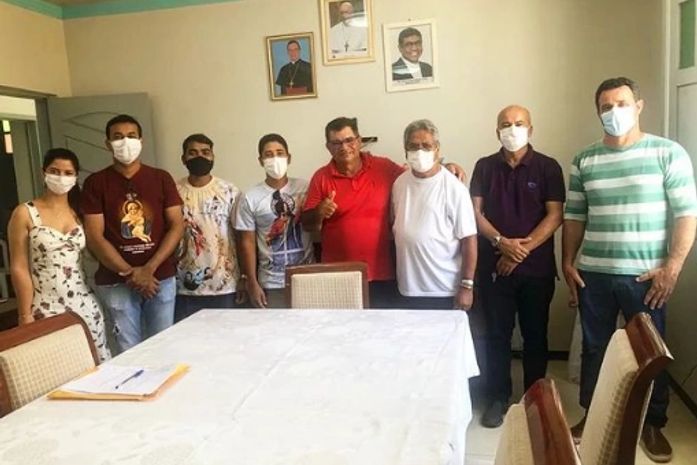 Poder Executivo Municipal se reuniu com representantes da Paróquia Nossa Senhora da Conceição