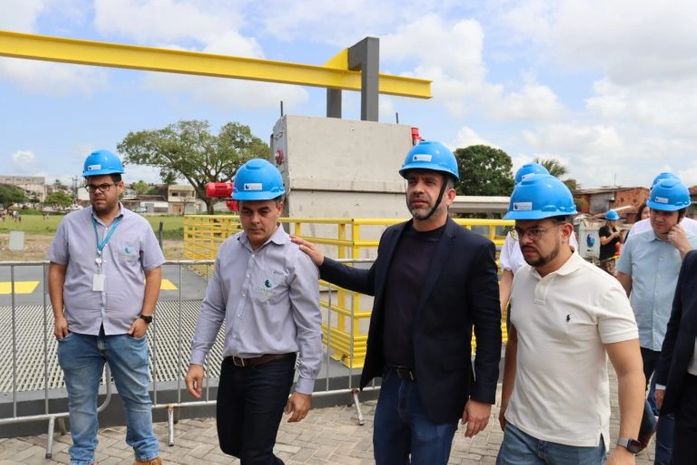 Governo de AL inaugura estação elevatória de esgoto que beneficia parte alta de Maceió