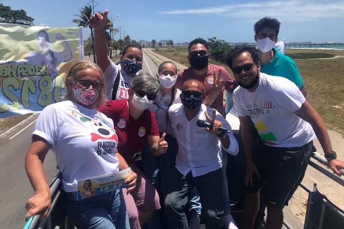 Em Maceió, Heloísa Helena faz carreata rumo aos 20 mil votos